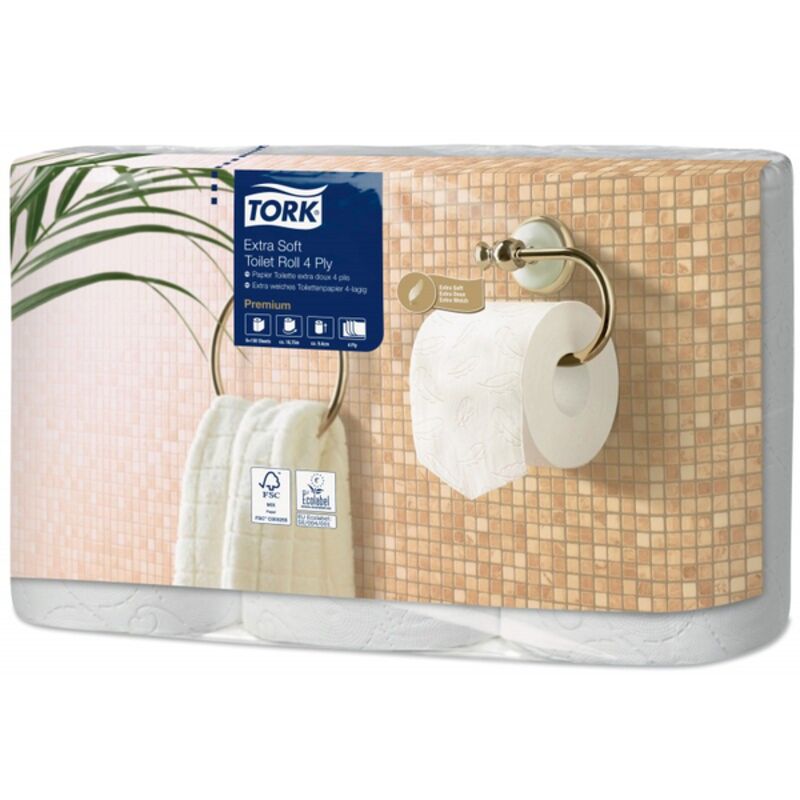 Image de TORK PH rouleau tradi extra doux Premium 4 pls -T4 Colis de 42