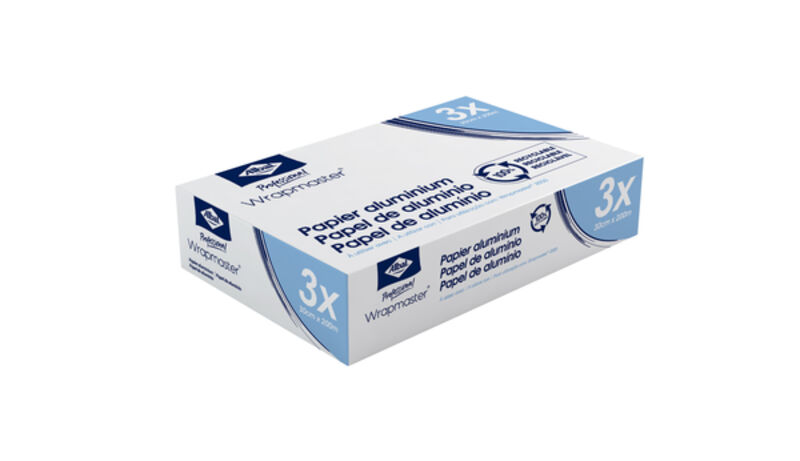 Image de Recharge aluminium 30cm x 200m WRAPMASTER 3000 - Ct. 3rlx