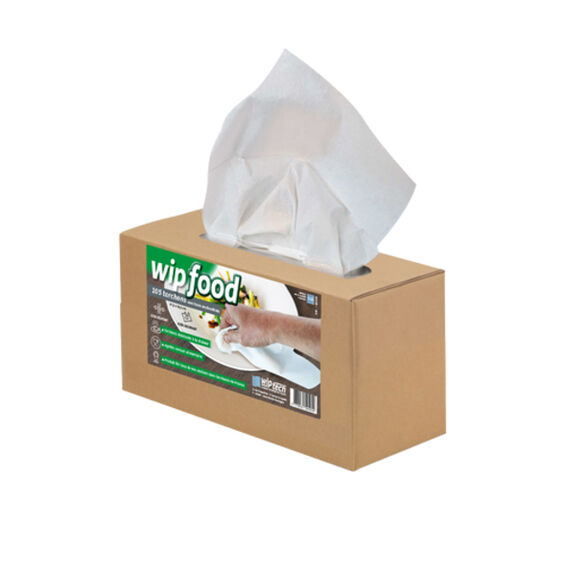 Image de Torchon NT blanc 70 grs WIPFOOD 30*42cm - Colis 4x105 fts