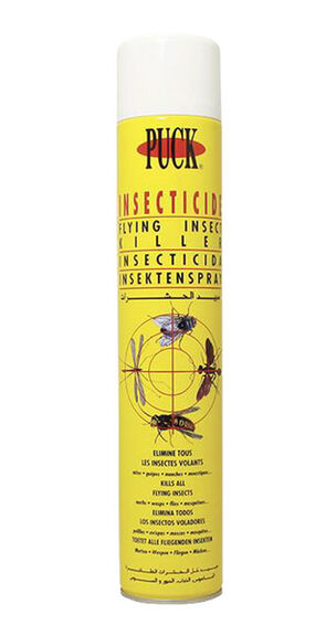 Image de Insecticide volants guêpes moustiques mouches PUCK- Aérosol de 750ml
