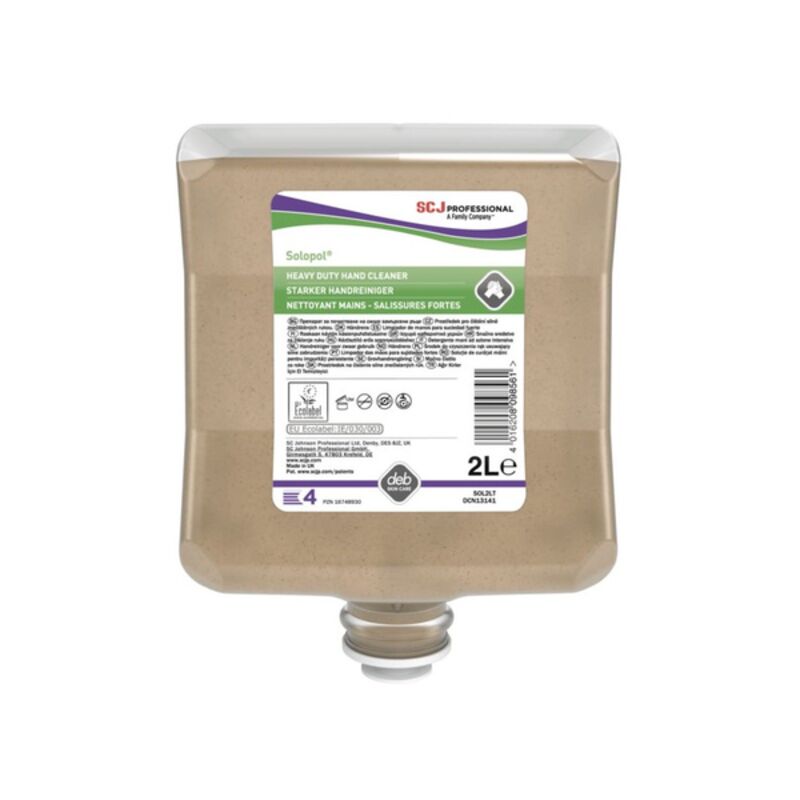 Image de Pâte lavante atelier mains écolabel recharge 2l SOLOPOL-Ct 4