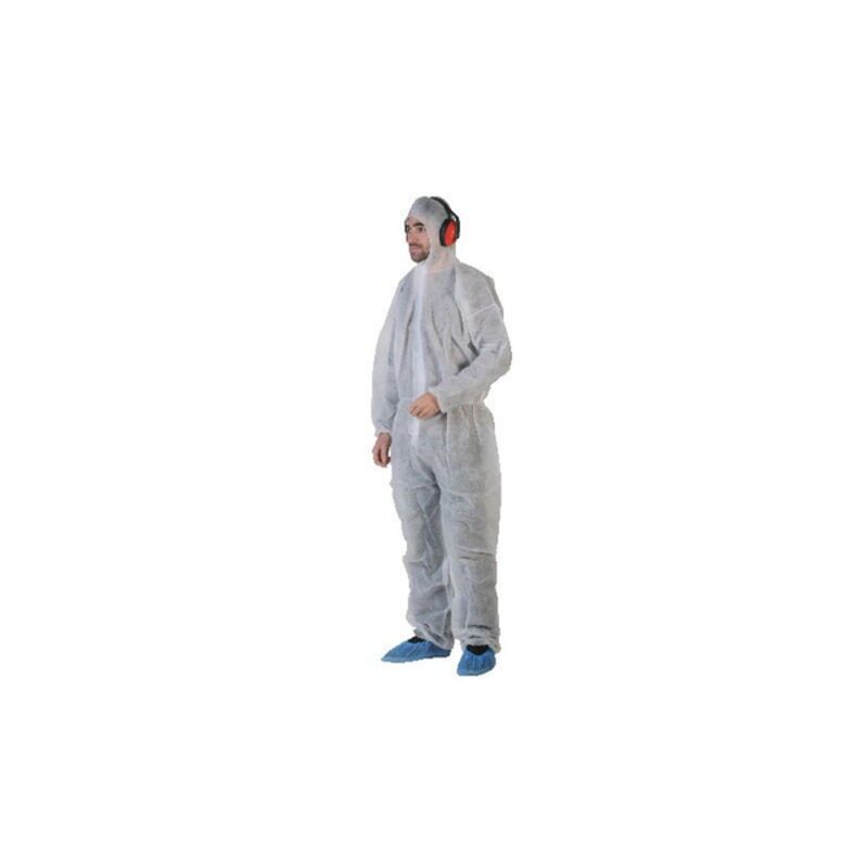 Image de Combinaison à capuche à usage unique (XL à XXL) - Colis de 50