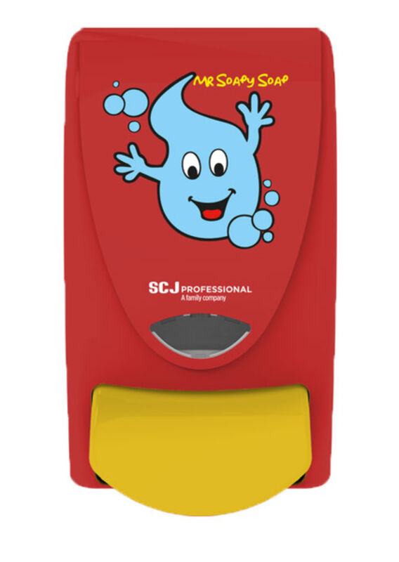 Image de Distributeur 1l rouge SOAPY SOAP enfant cartouche Deb Skin Care