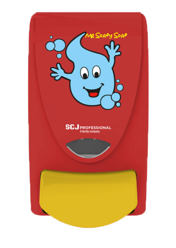 Image de Distributeur 1l rouge SOAPY SOAP enfant cartouche Deb Skin Care