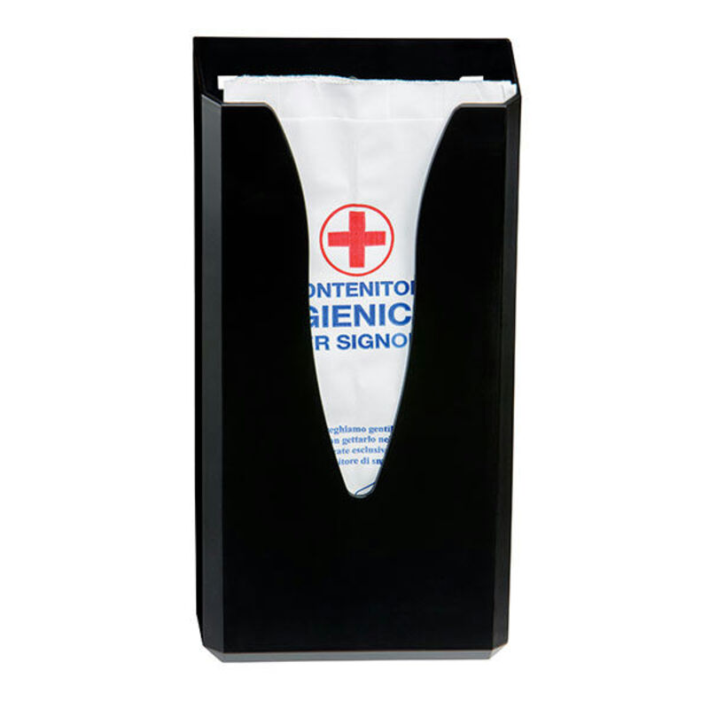 Image de Distributeur hygiène féminine ABS noir