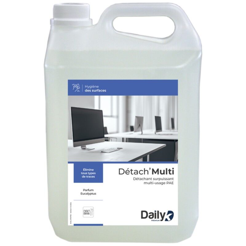 Image de Détachant surpuissant DETACH'MULTI DAILYK PREMIUM -Bidon 5L