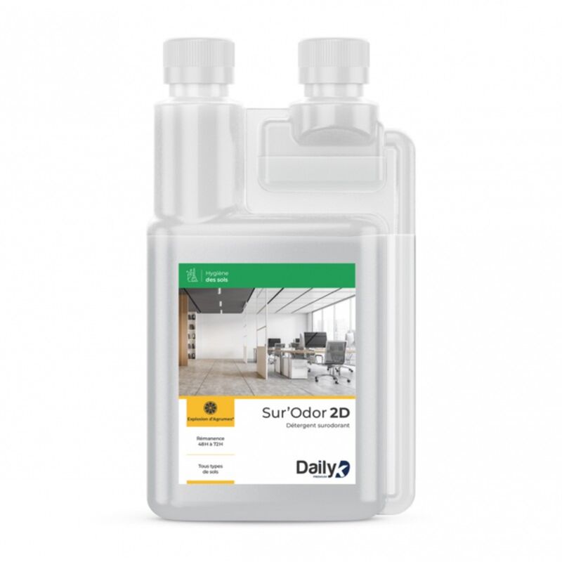 Image de Détergent surodorant Sur'Odor 2D DAILYK - Flacon 1L doseur