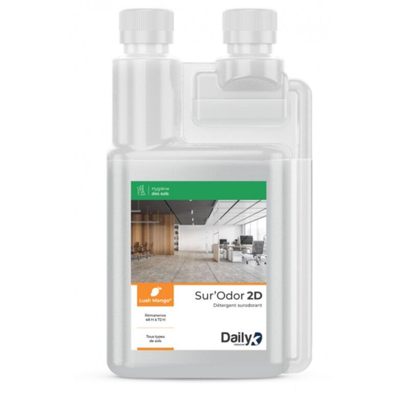 Image de Détergent surodorant Sur'Odor 2D DAILYK - Flacon 1L doseur