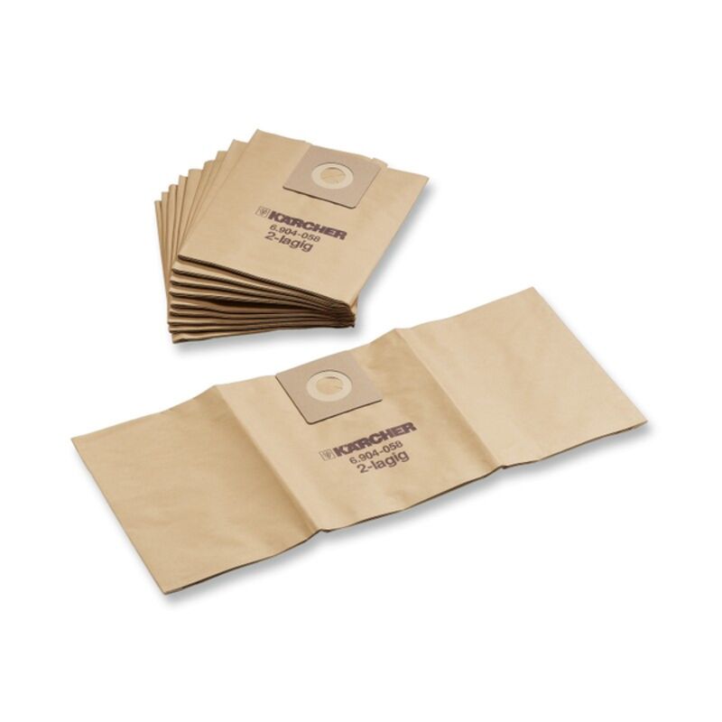 Image de Sac aspirateur papier KARCHER - Lot de 300