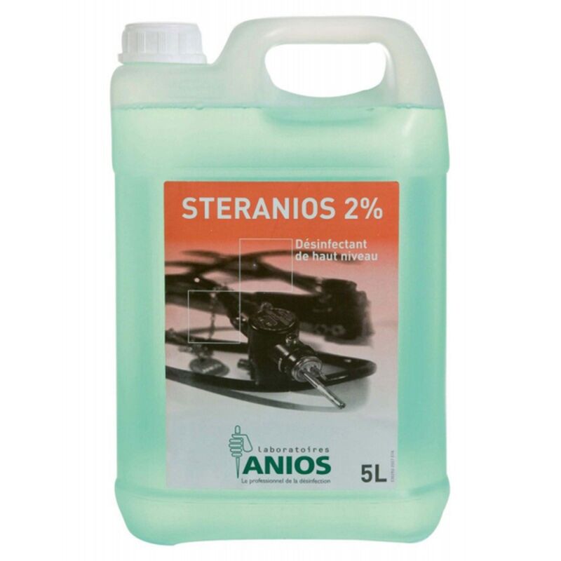 Image de Désinfectant dispositif médicaux de haut niveau STERANIOS 2% - 5L