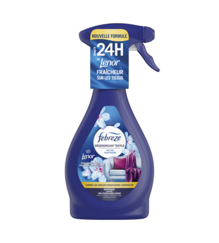 Image de Désodorisant textile FEBREZE LENOR EVEIL PRINTANIER-Spray 500ml