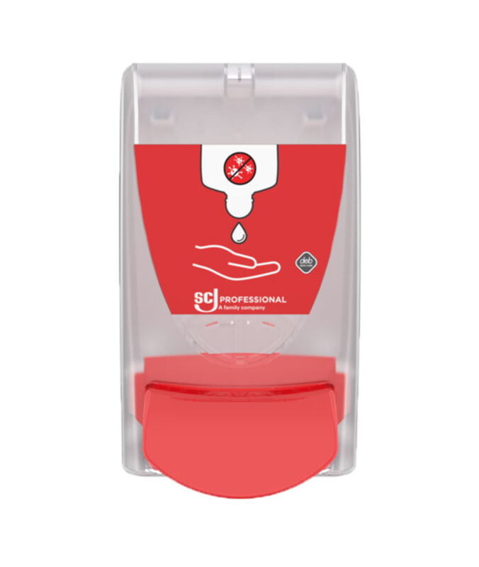 Image de Distributeur 1l transparent DESINFECTION cartouche Deb Skin Care