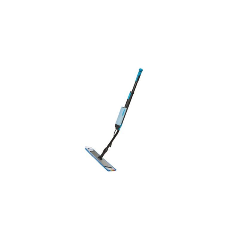 Image de Balai réservoir 500ml 40cm CARABAO complet support velcro et frange