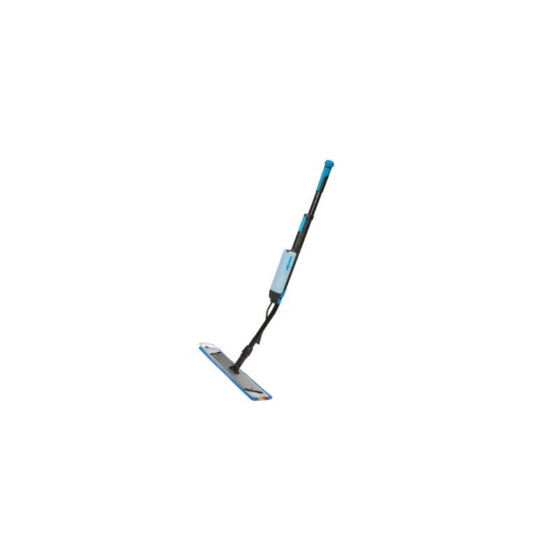 Image de Balai réservoir 500ml 40cm CARABAO complet support velcro et frange