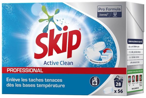 Image de Lessive en tablette tous textiles SKIP - Colis de 168 (3x56)