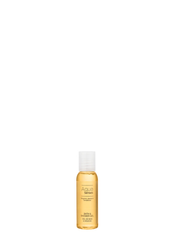 Image de Gel bain et douche 35ml AQUA SENSES - Colis 300 flacons