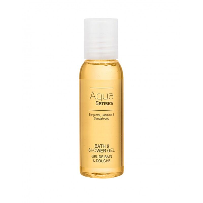 Image de Gel bain et douche 35ml AQUA SENSES - Colis 300 flacons