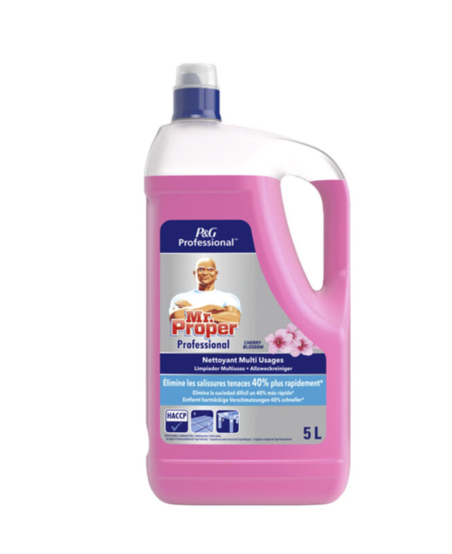 Image de Nettoyant multi-usages fleur de cerisier MR PROPER-Bidon 5L