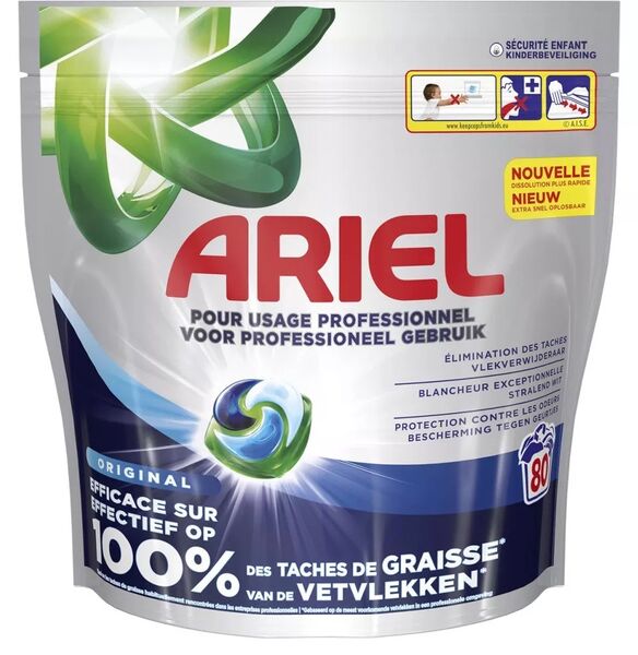 Image de Lessive pods ARIEL All in 1 régulier 80 doses - Sachet