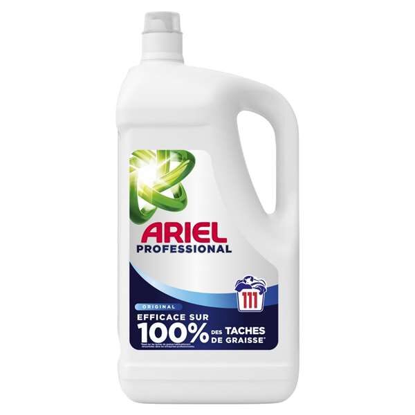 Image de Lessive liquide tous textiles ARIEL Professional 111 doses-Bidon 5l
