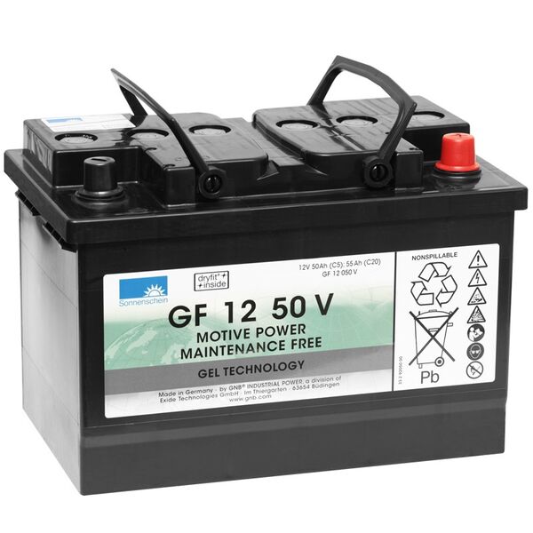 Image de Batteries 12V / 50A /5 POUR autolaveuse autotractées / Swingo