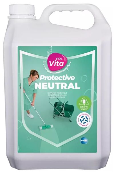 Image de Nettoyant probiotique sols&surfaces NEUTRAL POLVITA-Bidon 5l