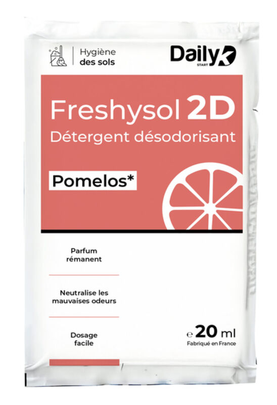 Image de Détergent désodorisant FRESHYSOL 2D 20ml DAILYK- Ct 250 doses
