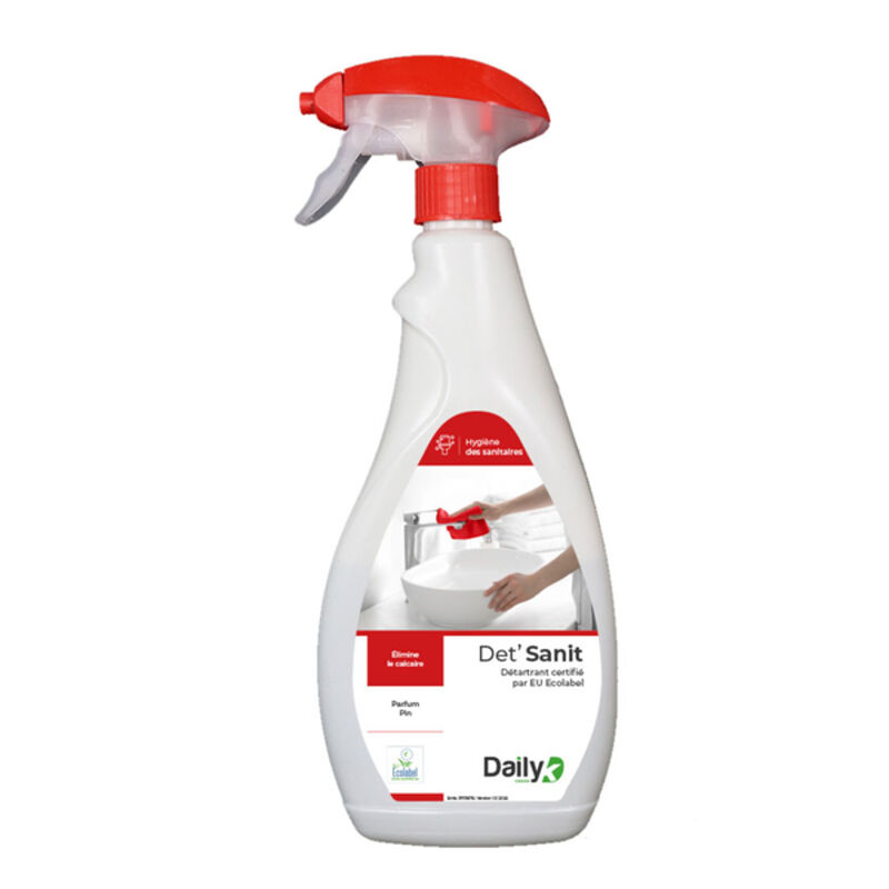 Image de Détartrant sanitaire Ecolabel DET'SANIT DailyK Green - Spray 750 ml