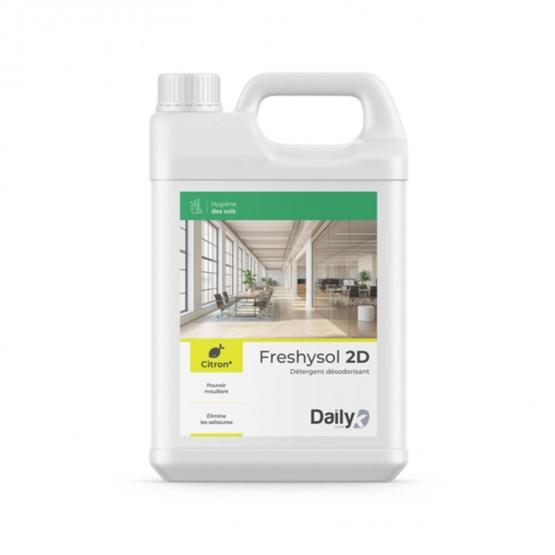 Image de Détergent désodorisant FRESHYSOL 2D DAILYK START - Bidon 5L