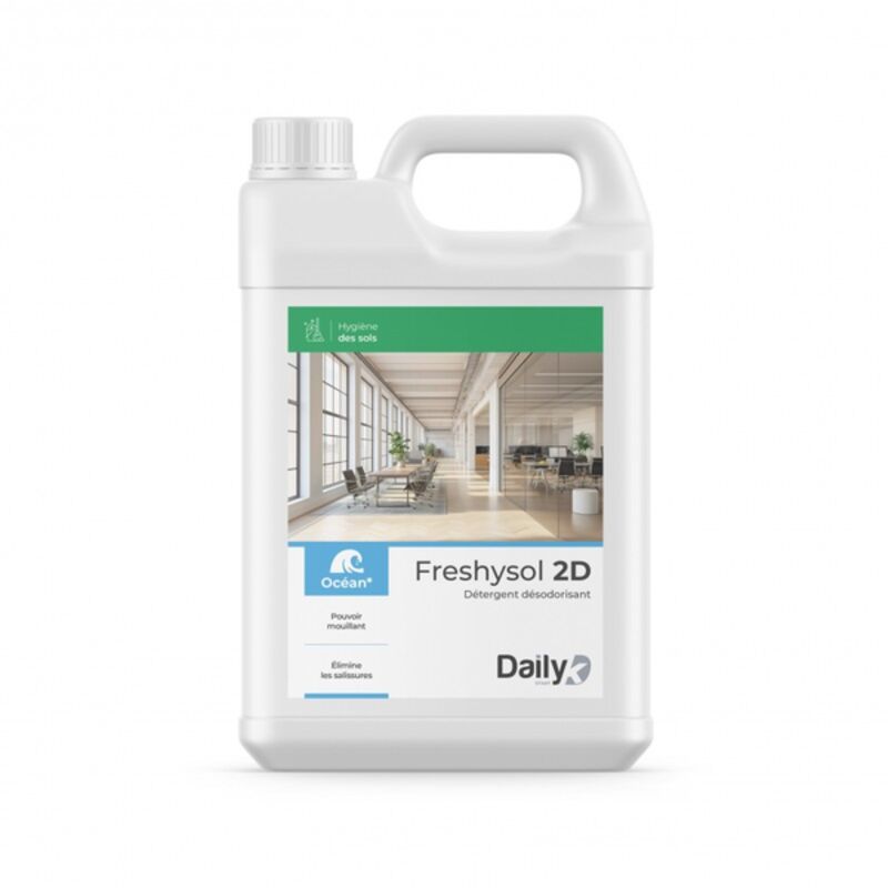 Image de FRESHYSOL 2D Détergent désodorisant DAILYK START -Bidon 5L