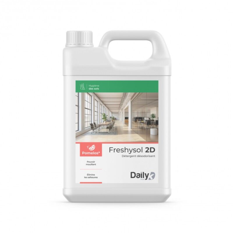 Image de Détergent désodorisant FRESHYSOL 2D DAILYK START - Bidon 5L