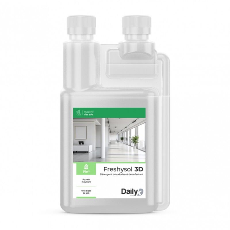 Image de Détergent Désodorisant Désinfectant FRESHYSOL 3D DAILYK-Bid doseur 1L