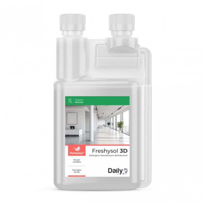 Image de FRESHYSOL 3D Détergent Désin. Déso. DAILYK START - Bidon doseur 1L