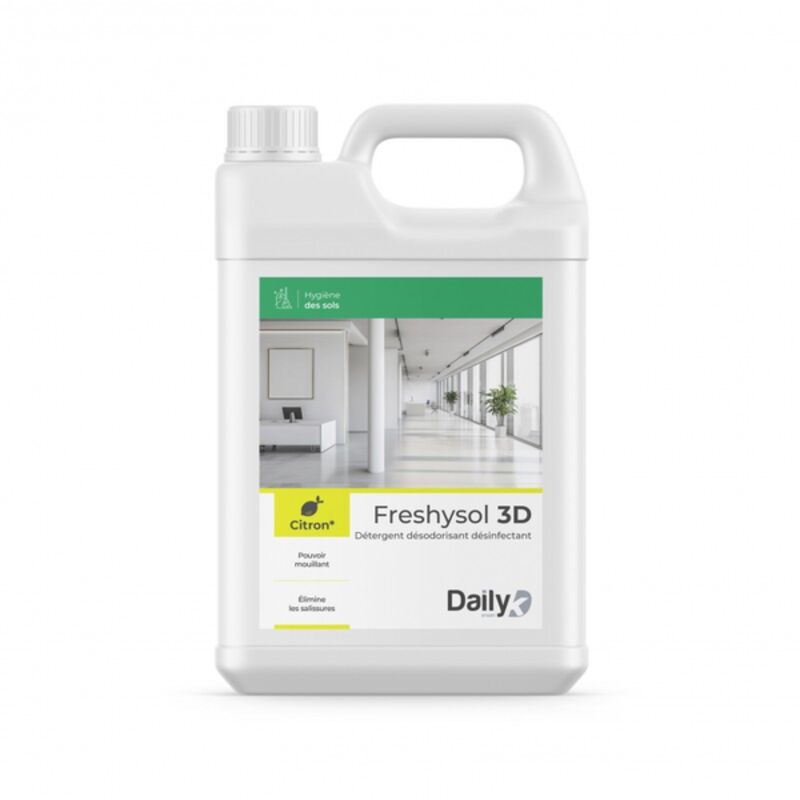 Image de Détergent Désodorisant Désinfectant FRESHYSOL 3D DAILYK-Bidon 5L