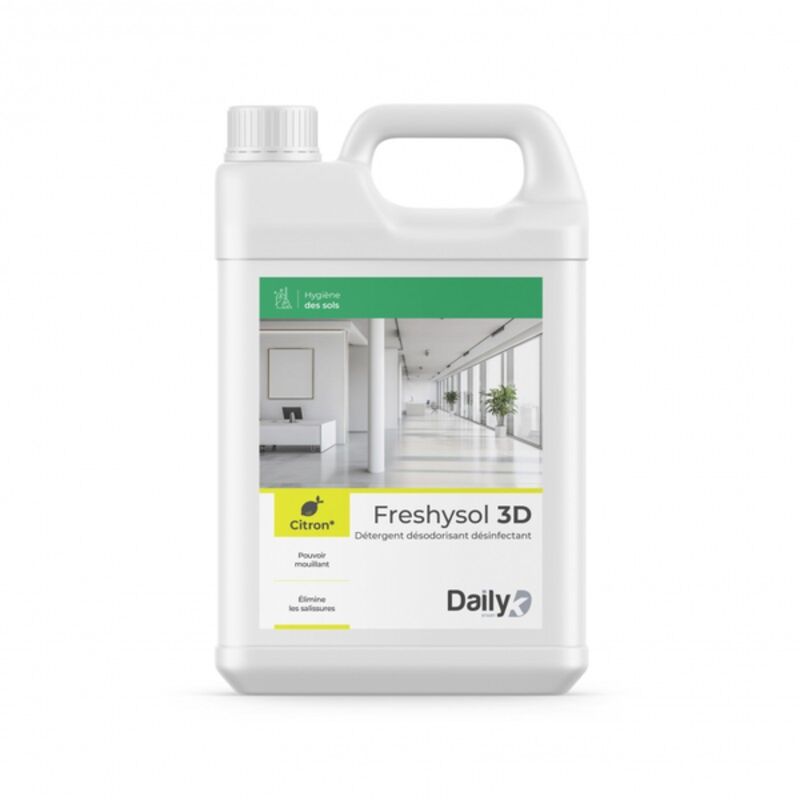 Image de Détergent Désodorisant Désinfectant FRESHYSOL 3D DAILYK-Bidon 5L