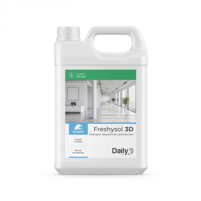 Image de FRESHYSOL 3D Détergent Désin. Déso. DAILYK START - Bidon 5L