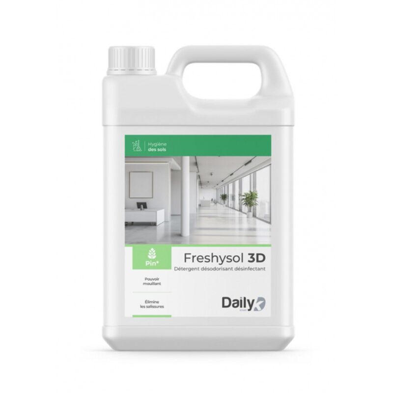 Image de FRESHYSOL 3D Détergent Désin. Déso. DAILYK START - Bidon 5L