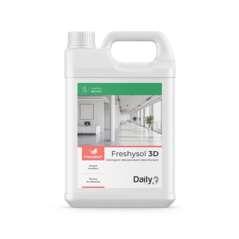 Image de FRESHYSOL 3D Détergent Désin. Déso. DAILYK START - Bidon 5L