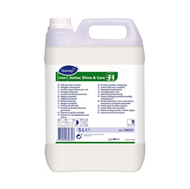 Image de Emulsion haute brillance sols durs TASKI Jontec Shine&Care-Bidon 5L