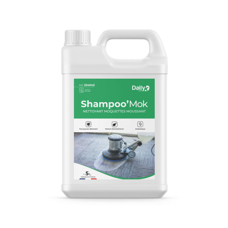 Image de SHAMPOO'MOK Shampoing moquette DAILYK START - Bidon 5L