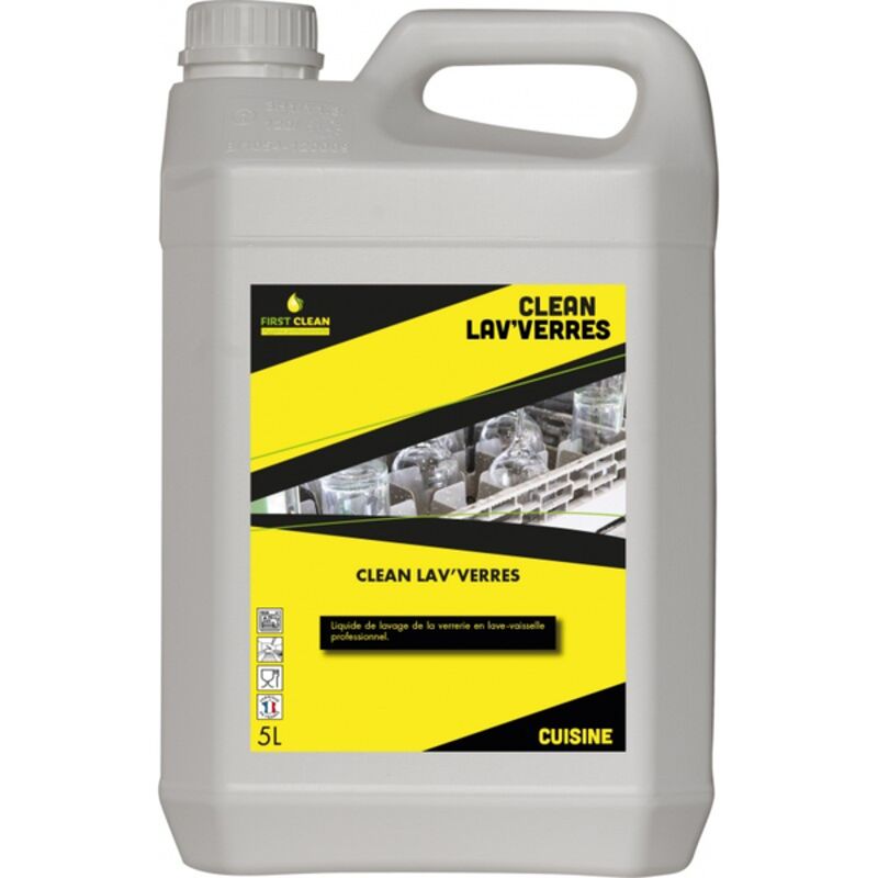 Image de Liquide lave-verres chloré CLEAN LAV'VERRES -Bidon 5L