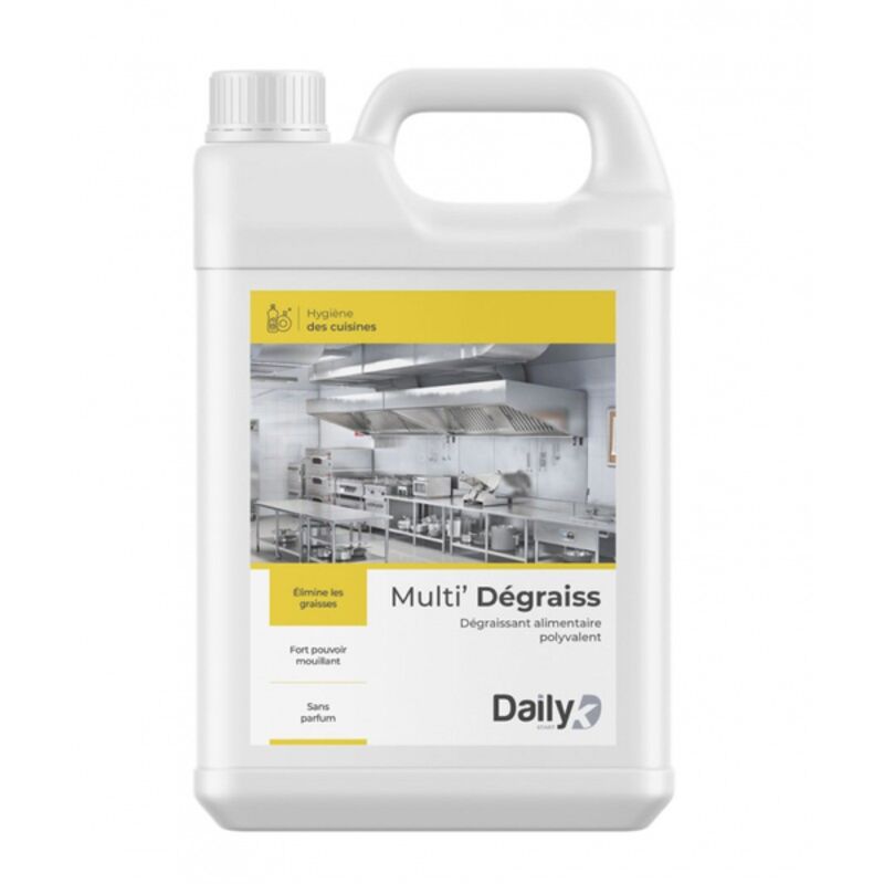 Image de MULTI'DEGRAISS Dégraissant polyvalent DAILYK START - Bidon 5Kg