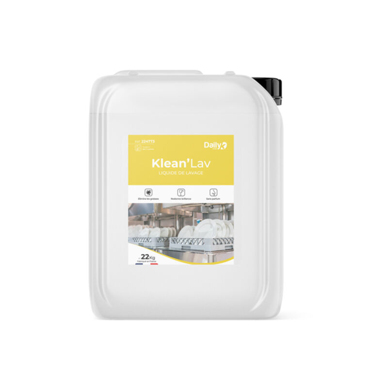 Image de KLEAN'LAV Liquide machine vaisselle DAILYK START - Bidon 22Kg