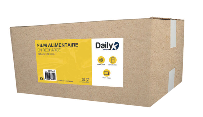 Image de Film alimentaire Recharge 30cm x 300m - Colis de 4