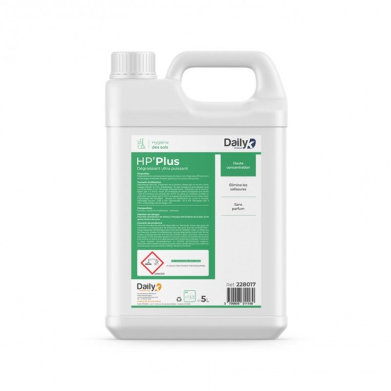 Image de Nettoyant dégraissant alcalin HP PLUS DAILYK PREMIUM - Bidon 5L