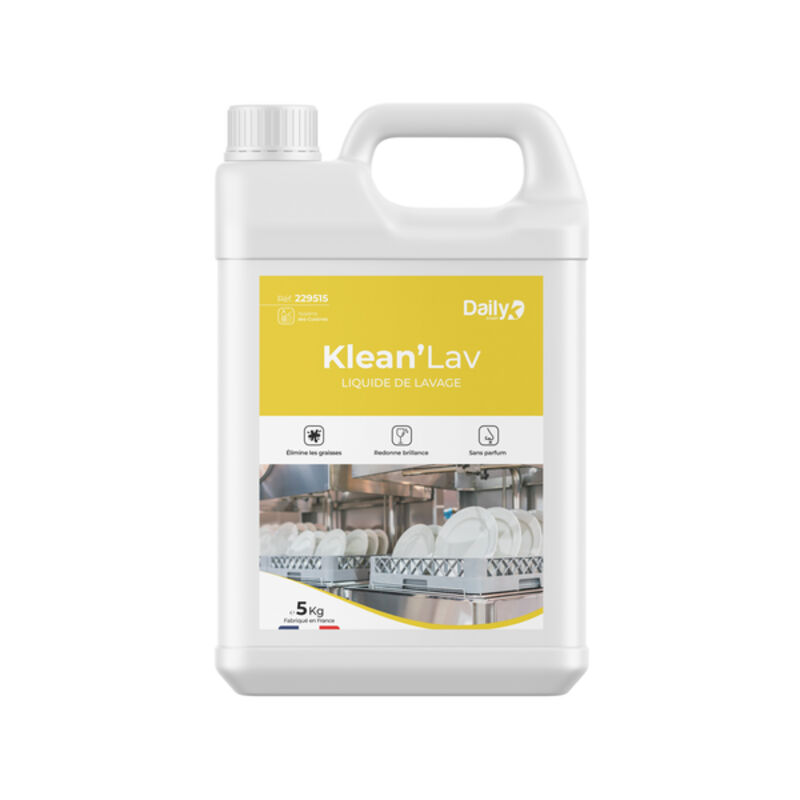 Image de KLEAN'LAV Liquide machine vaisselle DAILYK START - Bidon 5Kg