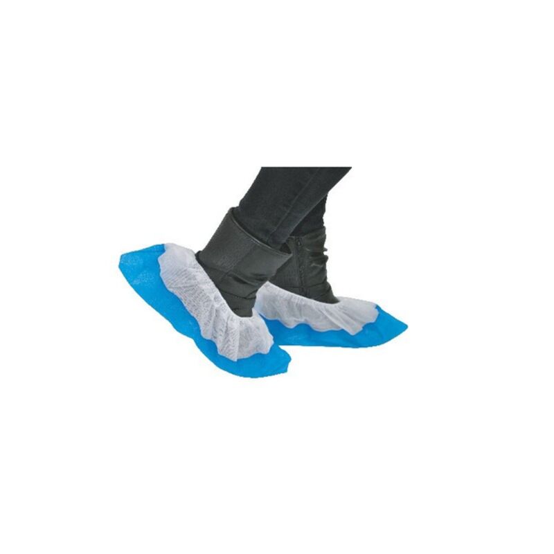 Image de Surchaussure PLP + CPE à usage unique semelle renforcée - Ct de 300