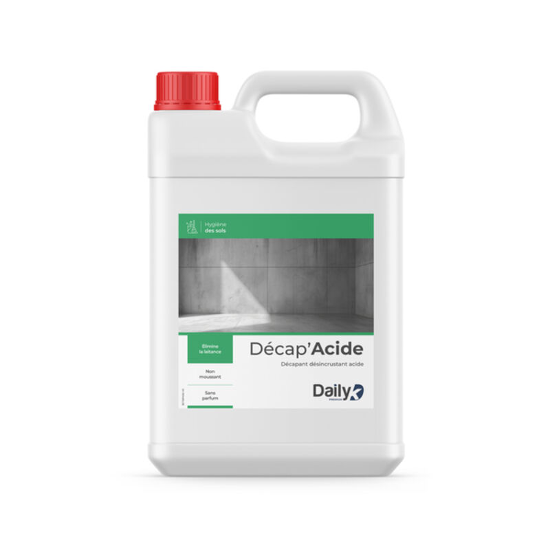 Image de Décapant désincrustant rénovateur acide DECAP ACIDE DAILYK-Bidon 5L
