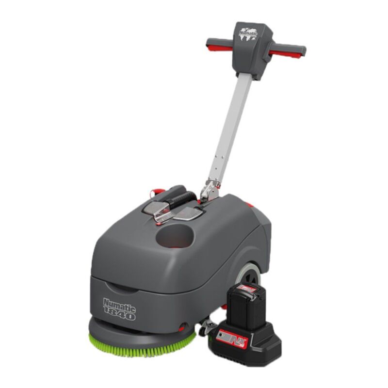 Image de Autolaveuse compacte batterie LITIUM TTB 1840 NX BLACK REFLO