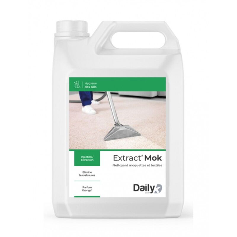 Image de EXTRACT'MOK Nettoyant moquettes & textiles DAILYK START - Bidon 5L